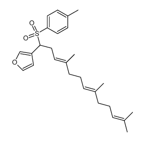13-(p-toluenesulfonyl)ambliofuran Structure