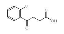 4-(2-chlorophenyl)-4-oxobutanoic acid structure