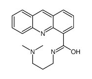 4-Acridinecarboxamide, N-(3-(dimethylamino)propyl)- Structure