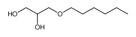 DL-Glycerin-1-n-hexylether结构式