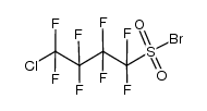 Cl(CF2)4SO2Br Structure