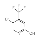 5-溴-2-羟基-4-三氟甲基吡啶结构式