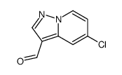 5-chloropyrazolo[1,5-a]pyridine-3-carbaldehyde结构式