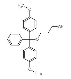 O1-(DIMETHOXYTRITYL)PROPANE-1,3-DIOL结构式