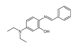 2-(benzylideneamino)-5-(diethylamino)phenol Structure