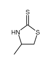 4-methyl-thiazolidine-2-thione Structure