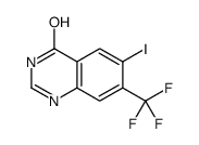 6-Iodo-7-(trifluoromethyl)-4(3H)-quinazolinone结构式