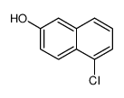 5-Chloro-6-hydroxynaphthalene structure