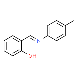 2-(P-TOLYLIMINO-METHYL)-PHENOL structure