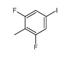 1,3-difluoro-5-iodo-2-methylbenzene结构式