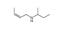 (2E)-N-sec-Butyl-2-buten-1-amine Structure