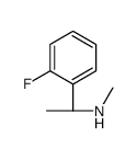 (R)-N-[1-(2-FLUOROPHENYL)ETHYL]METHYLAMINE Structure