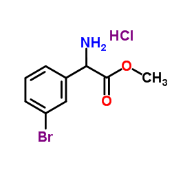 Methyl 2-amino-2-(3-bromophenyl)acetate HCl picture