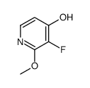 3-Fluoro-2-methoxy-4-pyridinol Structure
