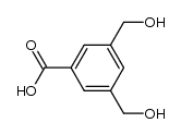 3,5-bis(hydroxylmethyl)benzoic acid Structure