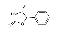 (4R,5R)-4-Methyl-5-phenyl-2-oxazolidinone结构式
