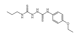 1-propyl-6-(4'-ethoxyphenyl)-2,5-dithiobiurea Structure