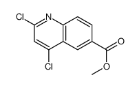 2,4-二氯喹啉-6-羧酸甲酯结构式