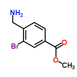 Methyl 4-(aminomethyl)-3-bromobenzoate Structure