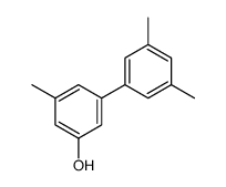 3-(3,5-dimethylphenyl)-5-methylphenol结构式