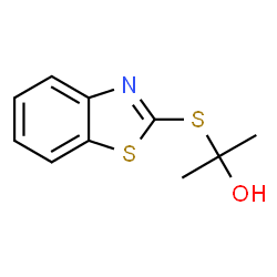 2-Propanol,2-(2-benzothiazolylthio)-(9CI) Structure