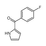 (4-fluorophenyl)(1H-pyrrol-2-yl)methanone结构式