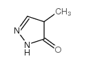 4-甲基-2-吡唑啉-5-酮结构式
