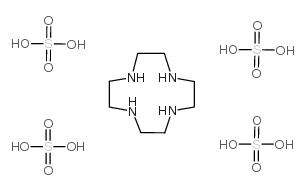 Tetraaza-12-crown-4 tetrahydrogensulfate structure