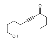 10-hydroxydec-5-yn-4-one结构式