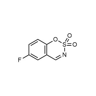 6-Fluorobenzo[e][1,2,3]oxathiazine 2,2-dioxide structure