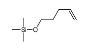 trimethyl(pent-4-enoxy)silane结构式