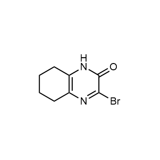 3-Bromo-5,6,7,8-tetrahydroquinoxalin-2(1H)-one Structure