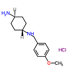 trans-N-(4-Methoxybenzyl)-1,4-cyclohexanediamine hydrochloride (1:1)图片