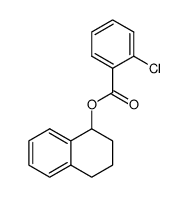 1,2,3,4-tetrahydronaphthalen-1-yl 2-chlorobenzoate Structure