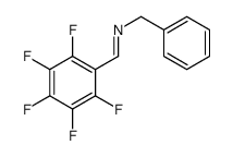 N-benzyl-1-(2,3,4,5,6-pentafluorophenyl)methanimine结构式