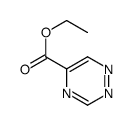 1,2,4-Triazine-5-carboxylicacid,ethylester(9CI) Structure