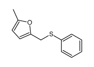 2-methyl-5-(phenylsulfanylmethyl)furan Structure