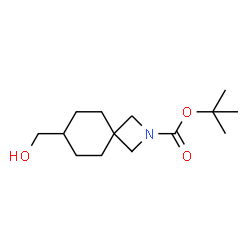 tert-butyl 7-(hydroxymethyl)-2-azaspiro[3.5]nonane-2-carboxylate structure