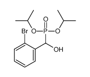 diisopropyl (2-bromophenyl)(hydroxy)methylphosphonate Structure