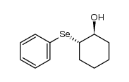 trans-(1S,2S)-2-(phenylseleno)-1-cyclohexanol Structure