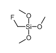 fluoromethyl(trimethoxy)silane Structure