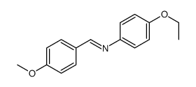 N-(4-ethoxyphenyl)-1-(4-methoxyphenyl)methanimine结构式