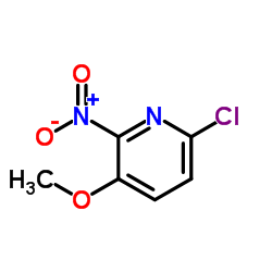 6-Chloro-3-methoxy-2-nitropyridine structure