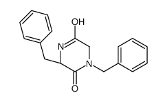 (S)-1,3-DIBENZYLPIPERAZINE-2,5-DIONE structure