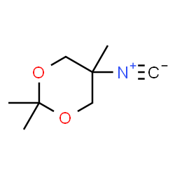 m-Dioxan-5-yl isocyanide, 2,2,5-trimethyl- (8CI) structure