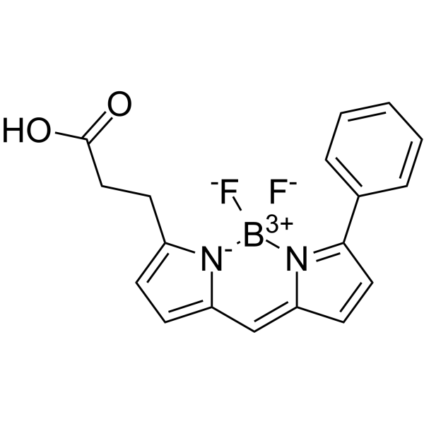 BDP R6G carboxylic acid结构式