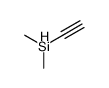 ethynyl(dimethyl)silane Structure