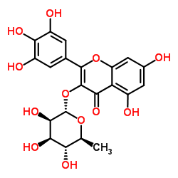 Myricitrin structure