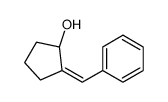 (1R)-2-benzylidenecyclopentan-1-ol结构式