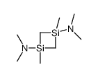 1-N,1-N,3-N,3-N,1,3-hexamethyl-1,3-disiletane-1,3-diamine Structure